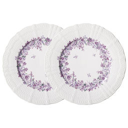 НАБОР ТАРЕЛОК ОБЕДЕННЫХ LEFARD LILAC 2 ШТ. 25,5 СМ