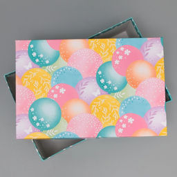 Коробка подарочная, упаковка, «С днем рождения», 28 х 18.5 х 11.5 см