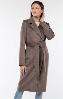 Пальто женское демисезонное (пояс)