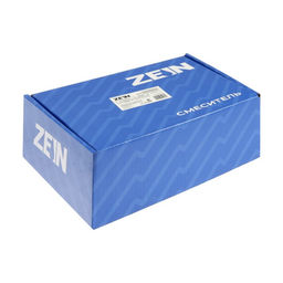 Смеситель для раковины ZEIN Z3719, однорычажный, длина излива 12 см, пластик, чёрный