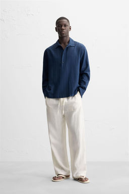 STRIPED POLO SHIRT - Zara фото 10