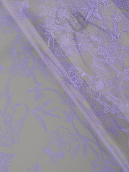 Плёнка для цветов «Ласточки», прозрачный/сиреневый классик, 0.6×9.3±5% м, 40 мкм, 200 г