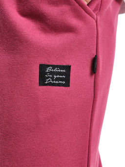 Брюки для девочки 22-6011 брусничный - Mini maxi фото 5