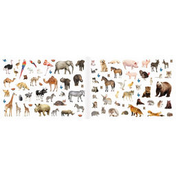 250 наклеек Мамы и малыши, 8 стр. - Буква-ленд фото 3