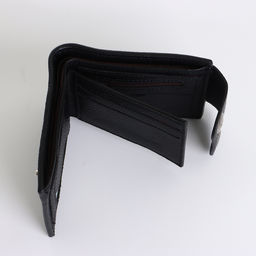 Портмоне мужское «Идрис», на магнитах, чёрное