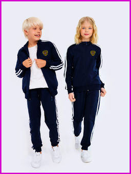 Спортивный костюм "Патриот 1",темно-синий