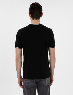 Siyah Regular Fit Ti__rt