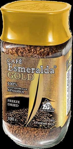 Cafe Esmeralda. Gold 100 гр. стекл.банка