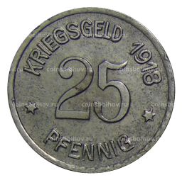 25 пфеннигов 1918 года Германия  Нотгельд Кобленц