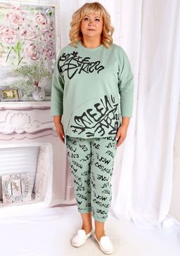 Костюм Шелли фисташка - Марлен фото 2