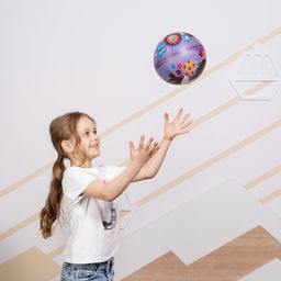 Мяч детский ZABIAKA Енотик, d=22 см, 60 г  фото 6