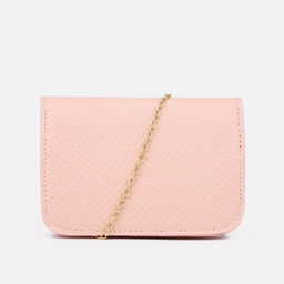 Сумка детская на молнии, длинная цепь, цвет розовый - Simaland фото 2