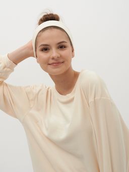 Повязка на голову из велюра