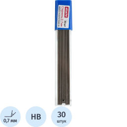 Стержень микрографический 0,7 Attache HB 30 грифелей  фото 2