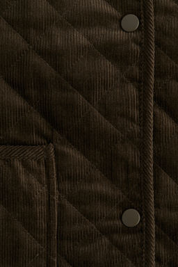 Chaqueta oversize de pana con dise?o guateado - H&m фото 4