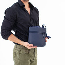 Сумка через плечо Homefield Dark Blue - Lakestone фото 8