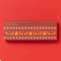 Подставка под ложку новогодняя Доляна «Финский лес», 22.3×7.1×2.5 см