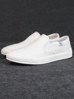 03-A69870-11-2 WHITE Полуботинки спортивные мужские (натуральная кожа)