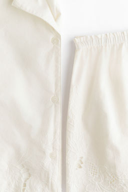 Pijama con bordado ingl?s - H&m фото 5