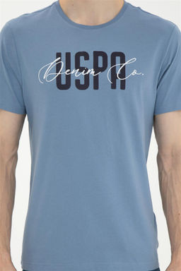 Мужская футболка цвета индиго - U.s. polo assn фото 6