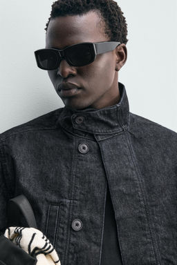 DENIM JACKET WITH POCKETS - Zara фото 6