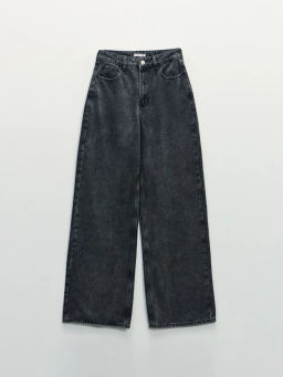 Джинсы wide leg с высокой посадкой / Zarina