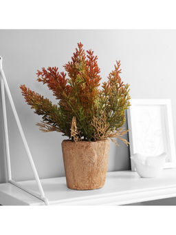 Искусственный цветок в горшке «Кипарисовик комнатный», 9×23 см, МИКС