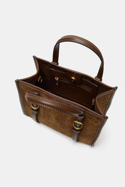 CORDUROY MINI TOTE BAG - Zara фото 27