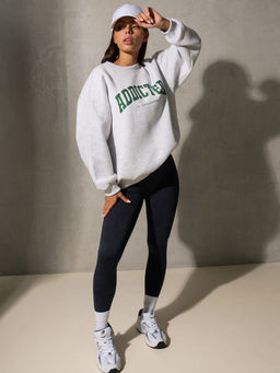 Утепленный свитшот оверсайз ADDICTED - NEVERLATE фото 5