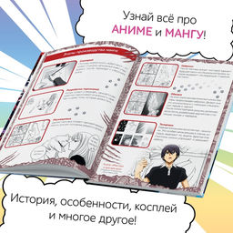 Цена за 2 шт. Книги «Всё про аниме», набор 2 шт., Аниме