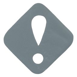 Термоаппликация BLITZ светоотражающая №4 12 шт Восклицательный знак 5x5 см