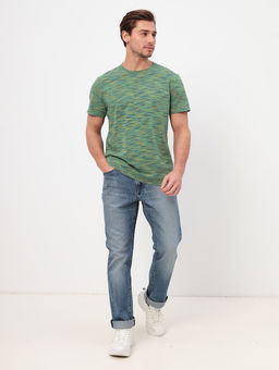 Футболка мужская короткий рукав GREG G145-KM-OR1013 (зеленый)  фото 5