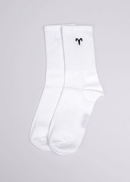 CLE Носки жен.Д5538/1 8 марта овен белый - Clever wear фото 2