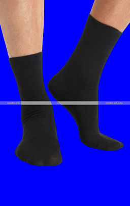 Цена за 10 пар. Смоленск носки мужские 100% ХЛОПОК черные