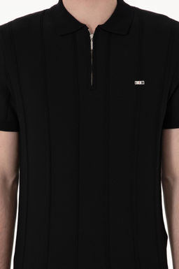 Erkek Slim Fit Polo Yaka Siyah Ti__rt - U.s. polo assn фото 6