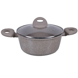 25085 Кастрюля алюм. 3,3л 22см с.кр МРАМОР/КРОШКА MB (х6) - Mayer&boch фото 2