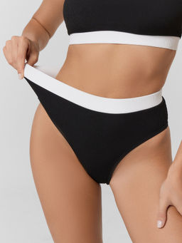 Купальник женский раздельный черный - Mark formelle фото 6