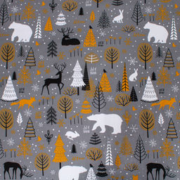 Покрывало 1.5 сп «Этель» Let it snow, 150×215 см, 100% хлопок