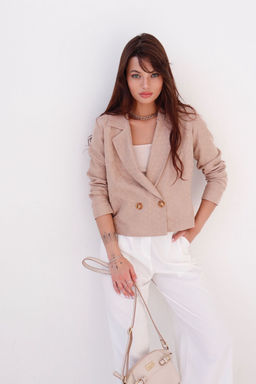 Двубортный жакет с английским воротником - Martichelli фото 53