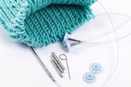 Спицы GAMMA Леска для съемных (разборных) спиц SN-80 нейлон медь 60 см 1 шт для арт.SN2 и SN-10 фото 6