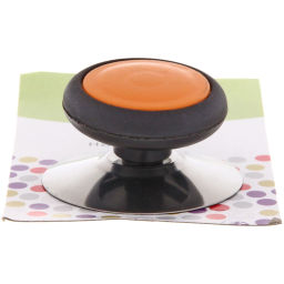 Цена за 5 шт. УЦЕНКА Ручка для крышки 6*3см кухонная, оранжевая