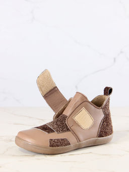 Ботинки женские демисезонные 206.NATAbr.Коричневый джангл+коричневый бабил/Шерсть