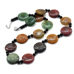 Бусы из авантюрина натурального круг 25мм, 60см Радуга камня