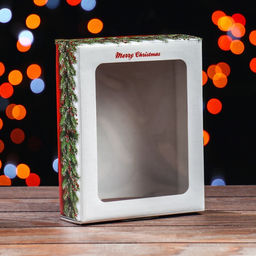 Складная коробка Елки, 18 х 15 х 5 см