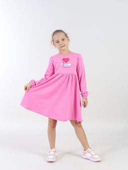 CRB wear / CWKG 63936-27 Платье для девочки,розовый