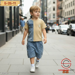 Костюм для мальчика джинсовый