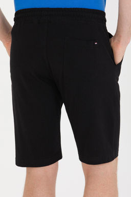 Мужские черные вязаные шорты - U.s. polo assn фото 21