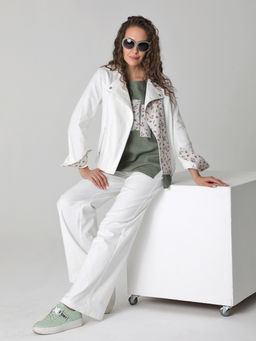 25212 Жакет белый