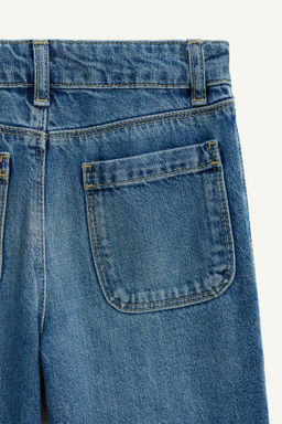 WIDE-LEG JEANS WITH POCKETS - LIMITED EDITION - Zara фото 9
