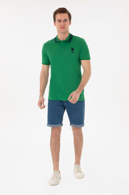 Мужская зеленая базовая скидка на сюрприз в корзине - U.s. polo assn фото 4